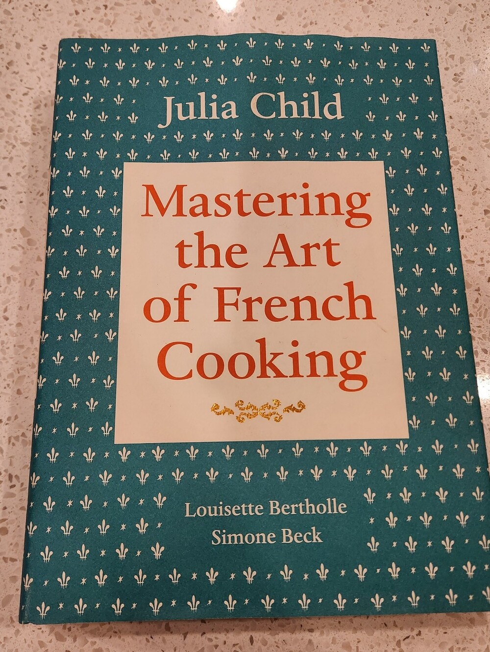 Julia Child Mastering the Art of French Cooking Hardback Cover Cookbook